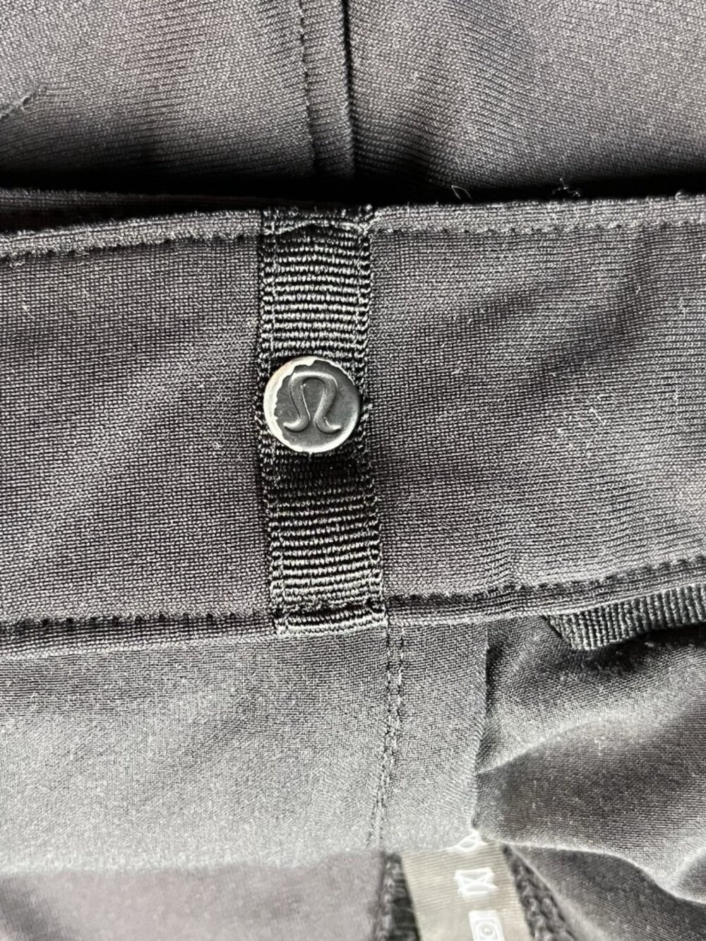 Lululemon ABC Pants Men's 34 Black Classic 5 Pockets Chino Golf - Picture 3 of 10